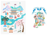 SOUTH KOREA SET, an Object Graphic by karakotsya (Thumbnail 3 of 7)
