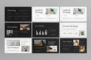 Black White Business Plan PPT, a Presentation Template by graphicook (Thumbnail 3 of 4)