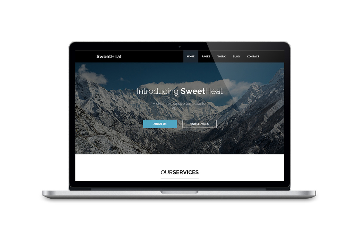 SweetHeat - Responsive Agency Theme, a Websites & App Template by Luke Spoor's Creations (Photo 1 of 3)