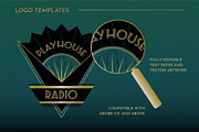 Art Deco Graphics Collection Vol 2, a Decorative Illustration by Wingsart Studio (Thumbnail 7 of 11)