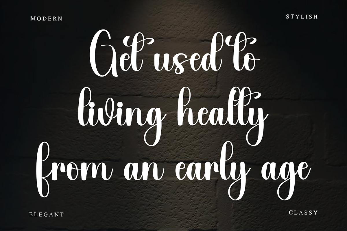 Easy Handwritten, a Handwritten Font by InermediaSTUDIO (Photo 6 of 8)