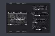 Hud Futuristic Posters Templates, a Technology Illustration by Andrew_Derr (Thumbnail 2 of 5)