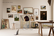 Vintage Frame Mockup Bundle Set of 9, a Household Mockup by Mockup Art Atelier (Thumbnail 10 of 18)