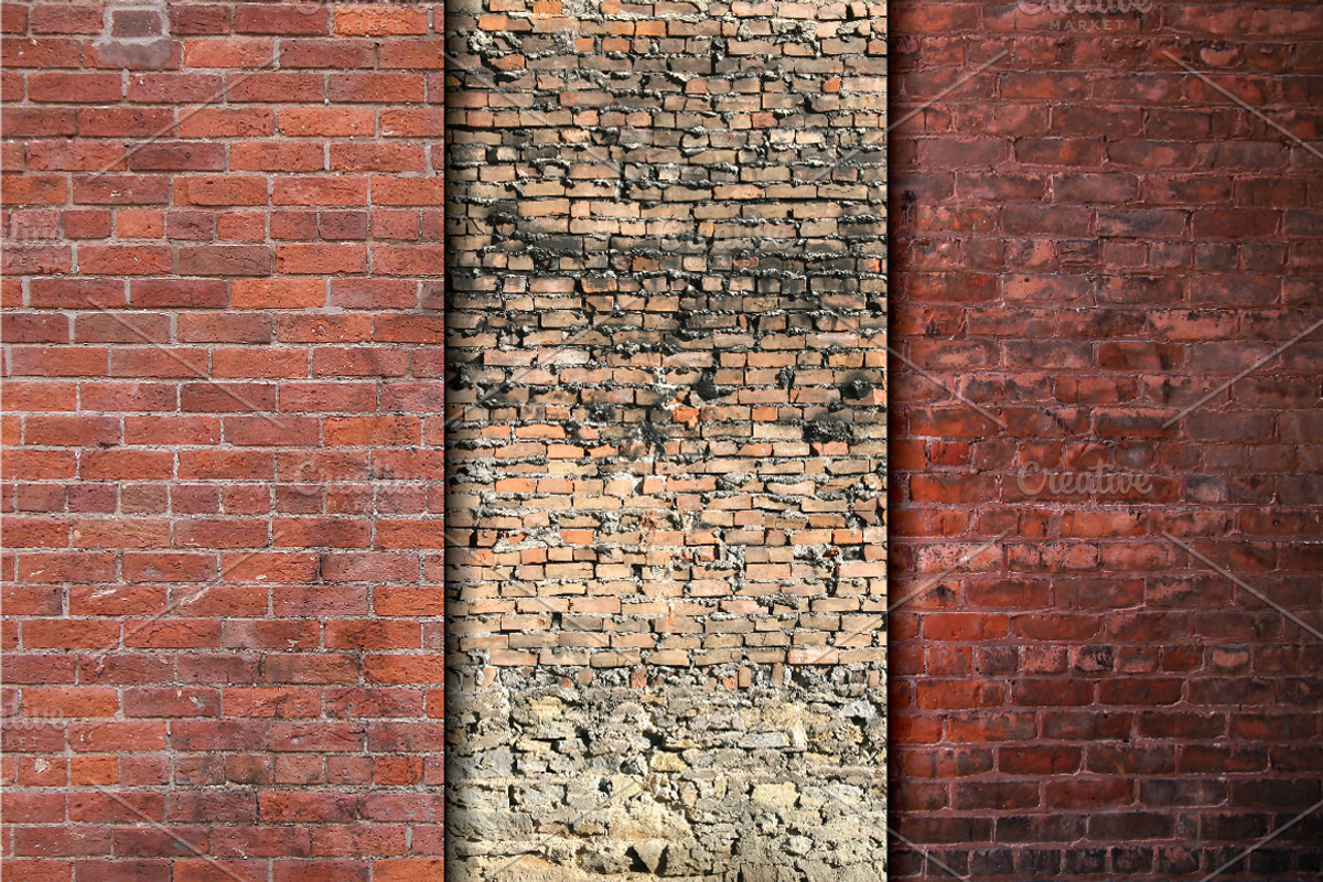 Weathered Brick Walls, a Texture Graphic by K Randall Wilcox (Photo 3 of 3)