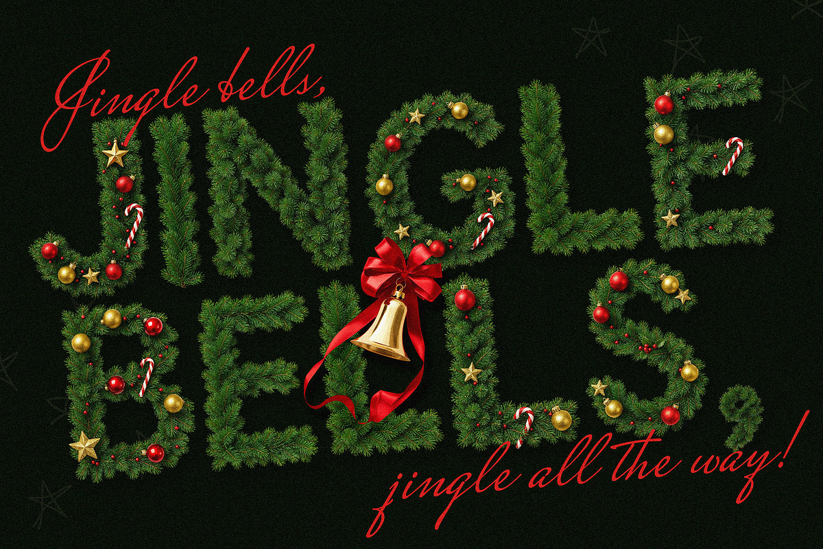 Xmas Joy - Christmas Holiday Font, a Font by AndrewPixelType (Photo 10 of 10)