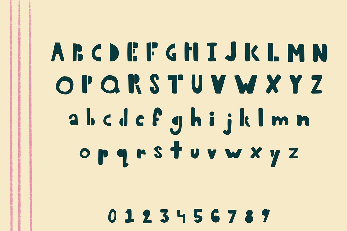 Simba Block Sans-Serif Font preview 2