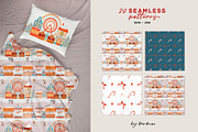 Christmas Market Scene Creator, a Seasonal Illustration by VerAna (Thumbnail 10 of 20)
