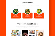 Food Email Newsletter for Restaurant, an UI Kit Template by MightyDesign (Thumbnail 5 of 9)