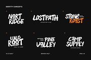 Broken Vale - Display Typeface, a Handwritten Font by Hasbi Creative (Thumbnail 4 of 11)