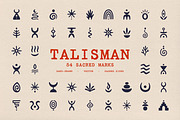 Talisman. 54 Marks & Ritual Symbols, an Object Graphic by pixelbuddha.net (Thumbnail 1 of 6)