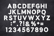 Chalk Rough–Distressed Display Font, a Sans Serif Font by Fourteen Letter (Thumbnail 5 of 6)
