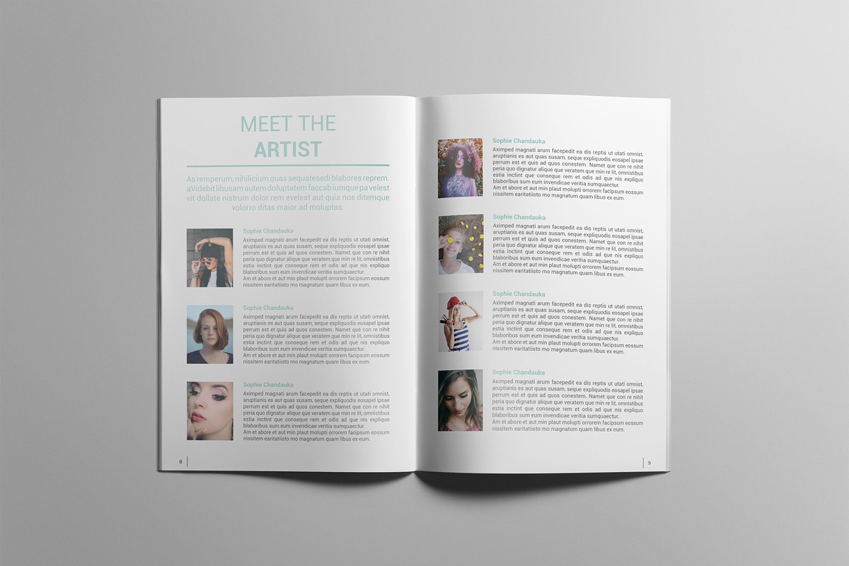 Indesign Magazine Template, a Magazine Template by BoriesBechker (Photo 5 of 19)