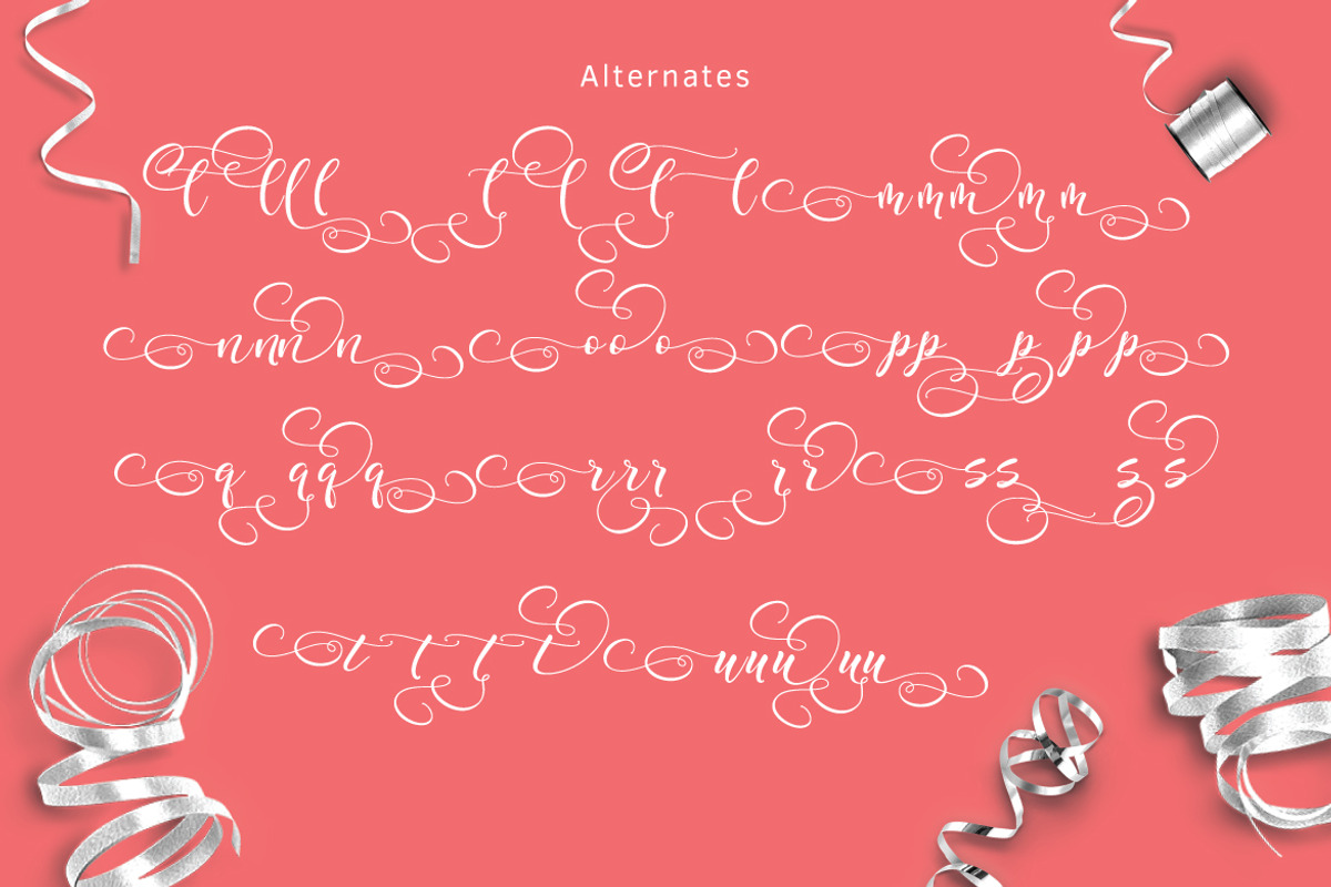 Mahdaleina Typeface, a Script Font by Thirtypath Studio (Photo 9 of 10)