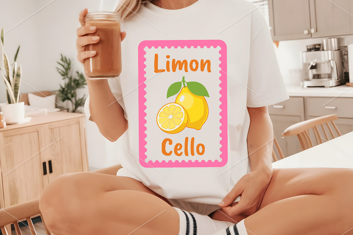 Vintage Limoncello PNG, a Seasonal Illustration by Canvas Craft (Photo 3 of 7)