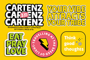 50% Cartenz – Sans Serif Font, a Sans Serif Font by Four Lines Std. (Thumbnail 10 of 10)