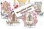 Beautiful cafe windows., a Background Graphic by Laifalight (Thumbnail 1 of 4)