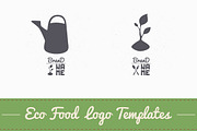 4 Eco Food Logos, a Branding & Logo Template by Zhemchuzhina (Thumbnail 4 of 5)