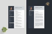 Resume/CV Template | Gabrielle Cooke, a Resume Template by OpulentStu (Thumbnail 3 of 3)