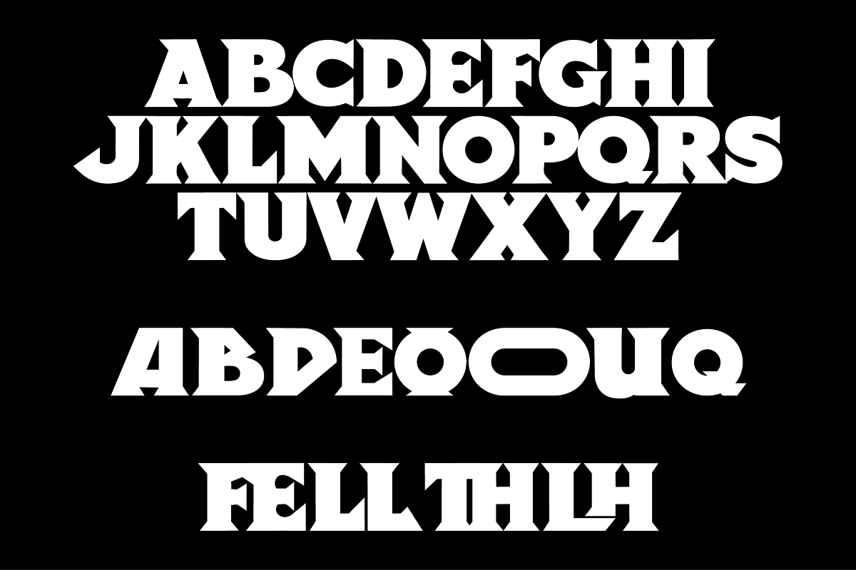 Bush Quzoq Font | Bold Chunky Serif, a Serif Font by Koplexs Studio (Photo 8 of 10)