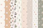 Annabella Seamless Patterns, a Pattern Graphic by Emilie Cliche (Thumbnail 9 of 9)