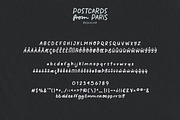Postcards From Paris | Font Trio, a Sans Serif Font by Callie Rian & Co. (Thumbnail 9 of 16)
