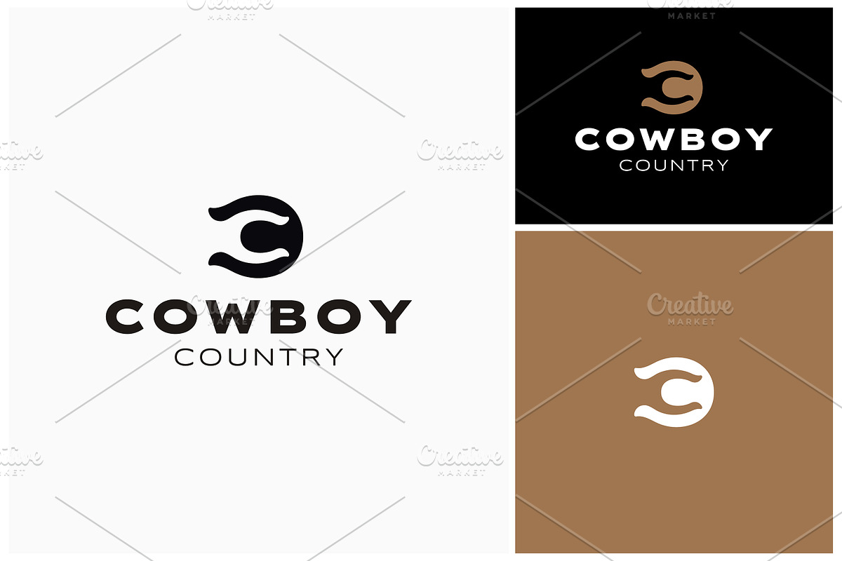 Letter C Initials CC Shoe Horse Logo, a Branding & Logo Template by Enola99d (Photo 2 of 2)