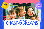 Happy Kiddy Playful Kids Font, a Sans Serif Font by Vadovastd (Thumbnail 5 of 7)