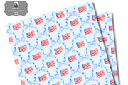 Preppy American Flag Seamless File, a Pattern Graphic by KisbyArt (Thumbnail 3 of 3)