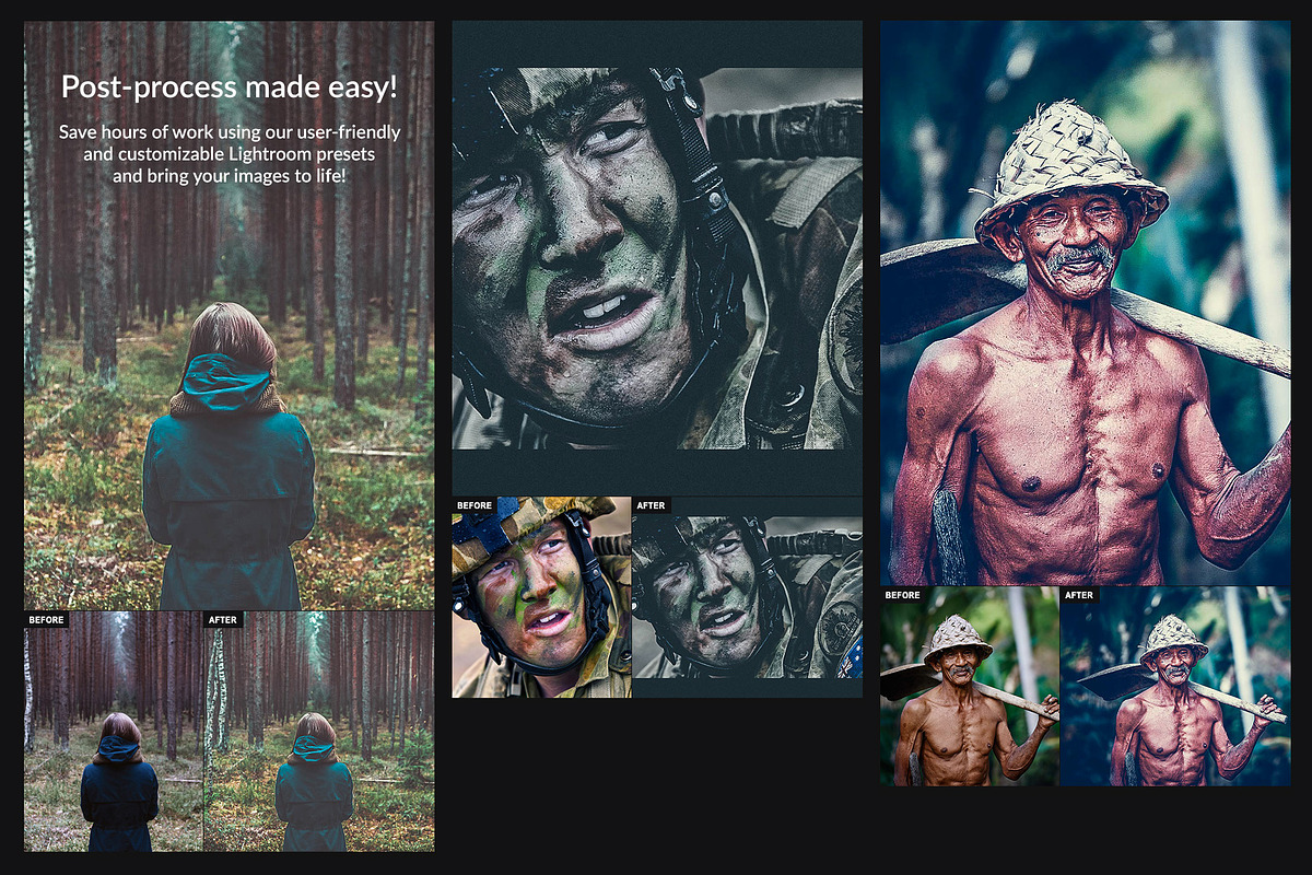 600 Premium Presets for Lr and Ps, a Preset Add-On by ShinyPixel (Photo 5 of 11)