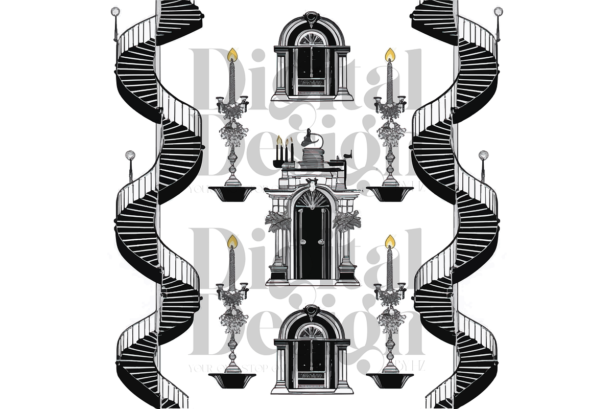 Christmas Seamless Pattern Bundle, a Graphic by DigitalDesignbyHZ (Photo 3 of 5)