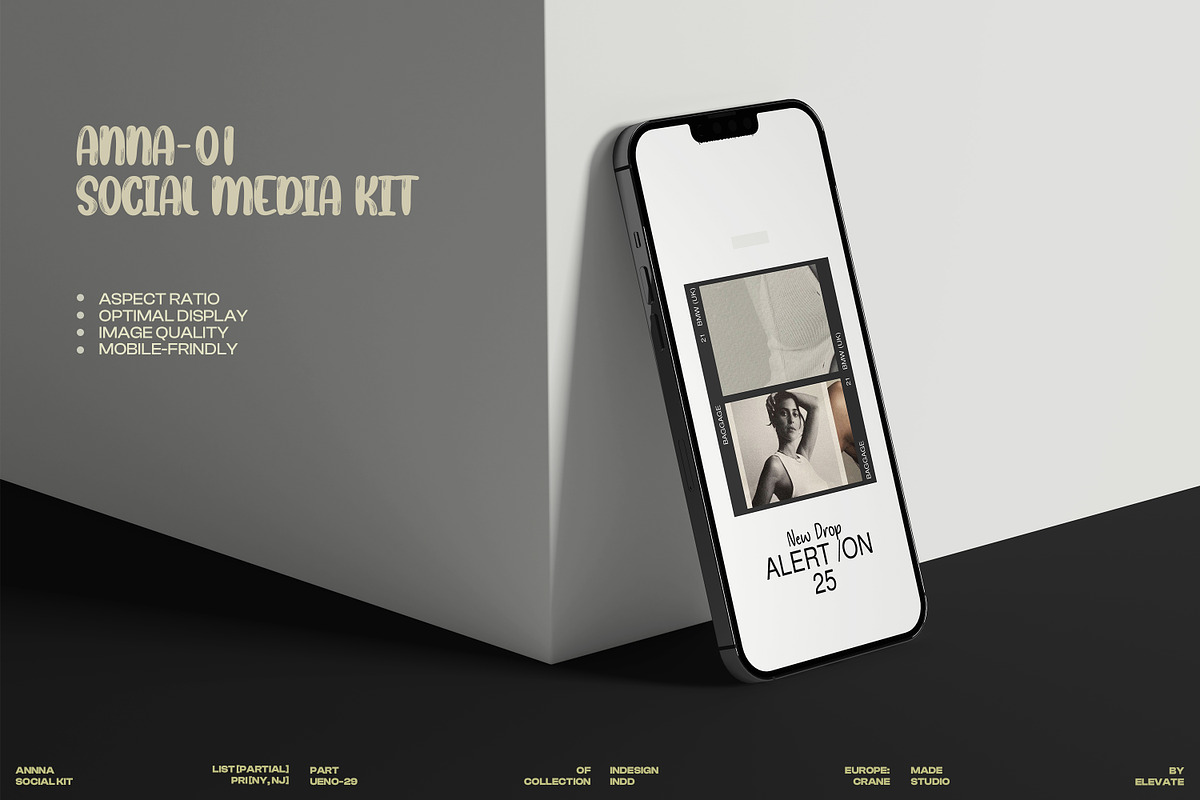 ANNA / Social Media Kit, a Social Media Template by Studio Elevate (Photo 2 of 11)