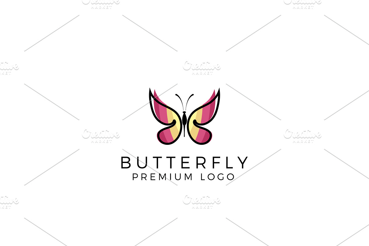 Beauty Butterfly Logo Design