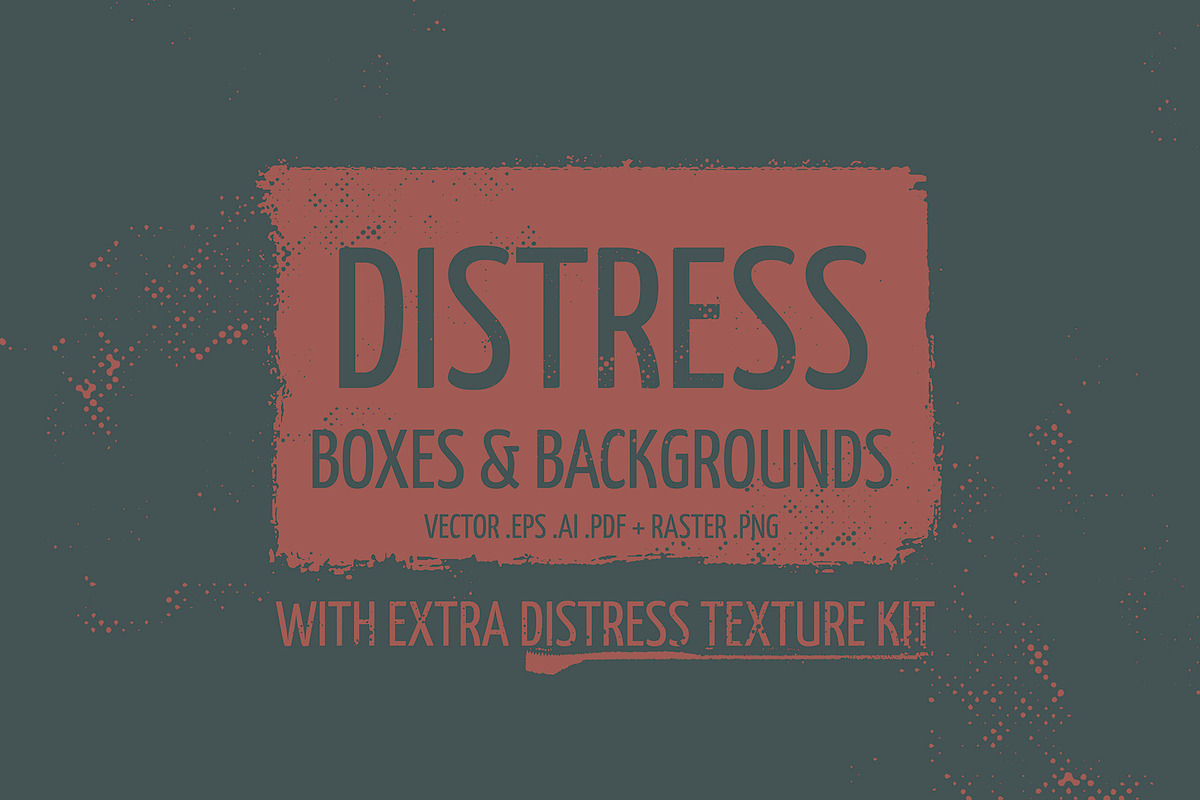 Distress Boxes and Backgrounds, an Object Graphic by danielcomerci (Photo 1 of 5)