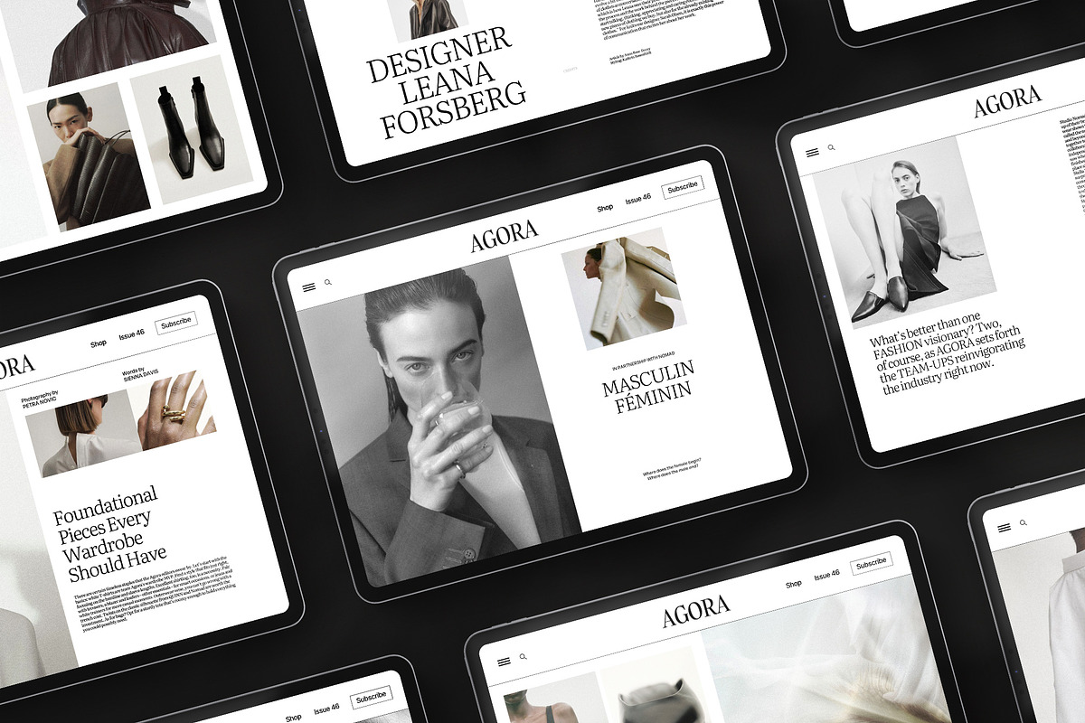 AGORA / Devices Mockups, an iPad Mockup by Studio Dara (Photo 14 of 16)