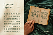 Ankora, a Serif Font by Burntilldead (Thumbnail 9 of 13)
