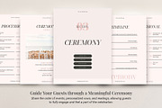 Wedding Weekend Guide template, a Magazine Template by 3.14&Co (Thumbnail 5 of 11)