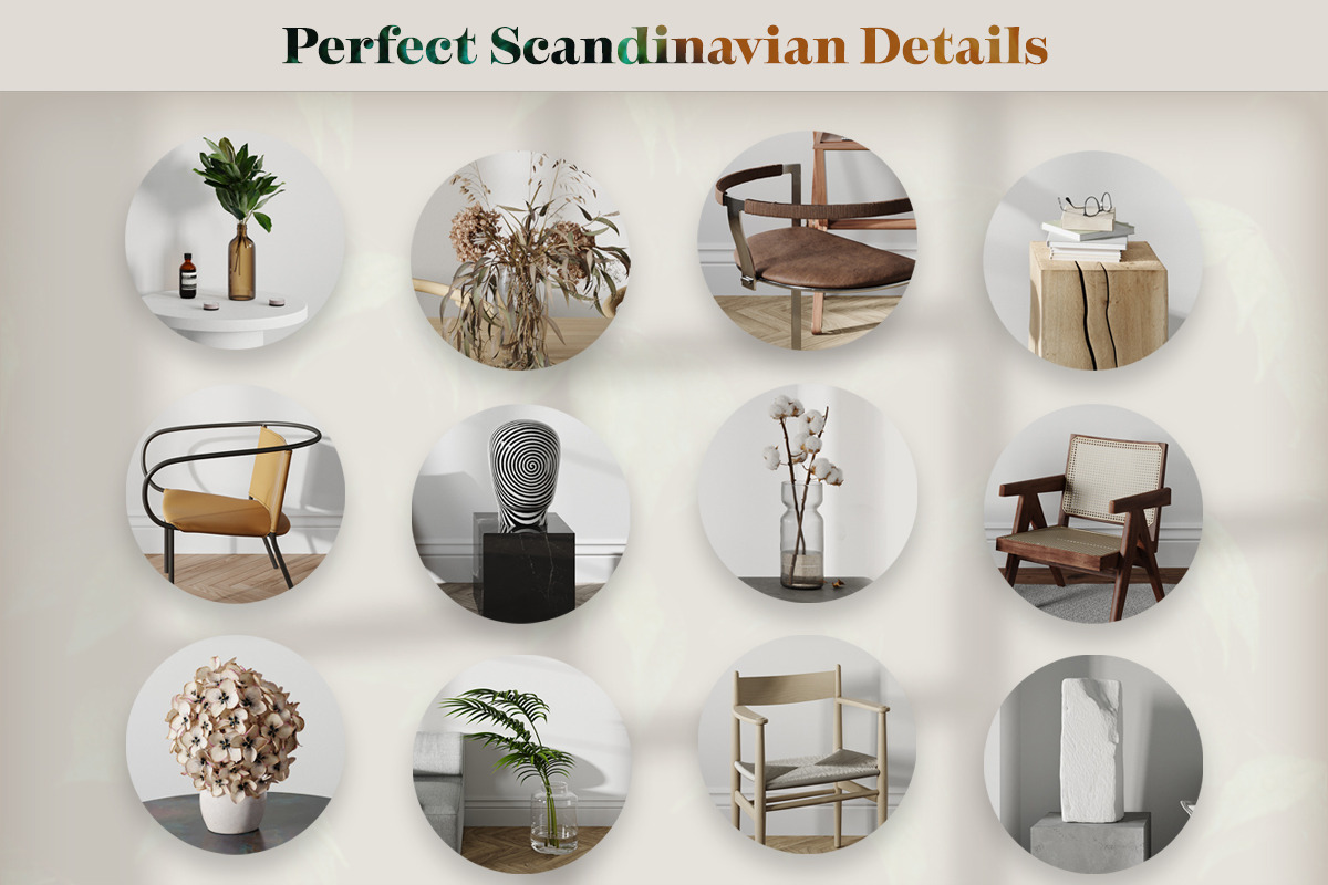 1000+ Frame Mockups: Scandivägg, a Print Template by Frisk Shop (Photo 3 of 13)