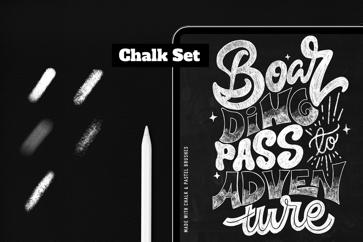Lettering & Calligraphy Brush Set, a Brush Add-On by Ana Moreno | Letteringiam (Photo 7 of 9)