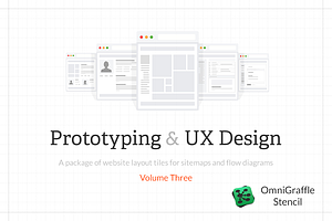 Tiles For Wireframes & Flowcharts V3