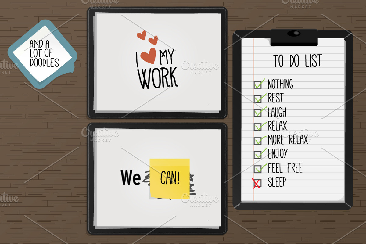 Office Kit bundle for business, a Work Illustration by Beatriz Gascón (Photo 4 of 5)