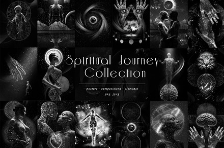 Spiritual Journey Collection, an Object Graphic by Natali Batu