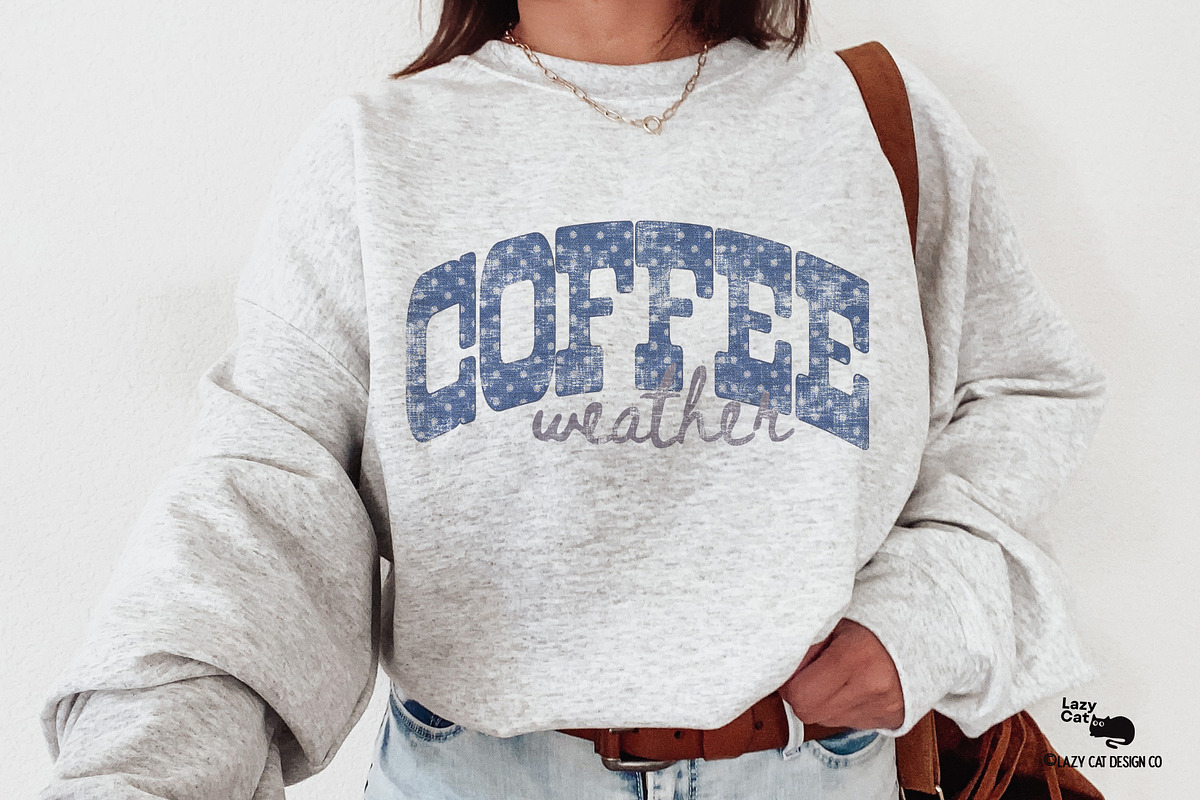 Cozy Fall Varsity Pack, an Object Graphic by Lazy Cat (Photo 2 of 6)