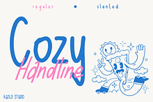 Cozy Hanline - handwritten font