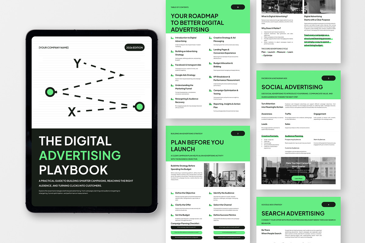Digital Advertising Whitepaper, a Branding & Logo Template by trabaskriya (Photo 4 of 6)