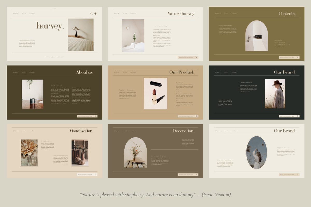 Harvey - PowerPoint Template, a Presentation Template by Secret Visual (Photo 6 of 9)