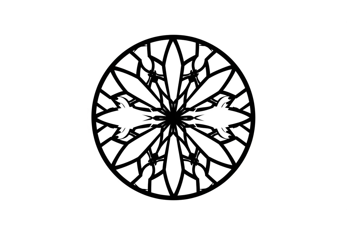 Mandala Circle Ornament Vector Bundl, an Illustration by Gaye Art (Photo 37 of 51)