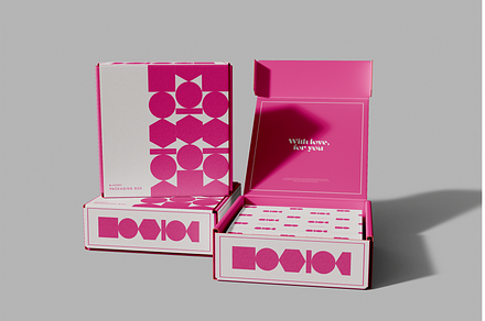 Mailing Boxes Mockup, a Packaging Mockup by Hubzway