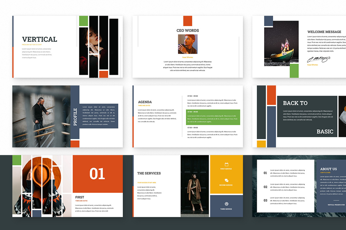 Vertical Powerpoint Presentation, a Presentation Template by Zacomic Studios (Photo 3 of 7)