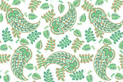 Summer patterns with paisley, a Pattern Graphic by antalogiya (Thumbnail 9 of 10)