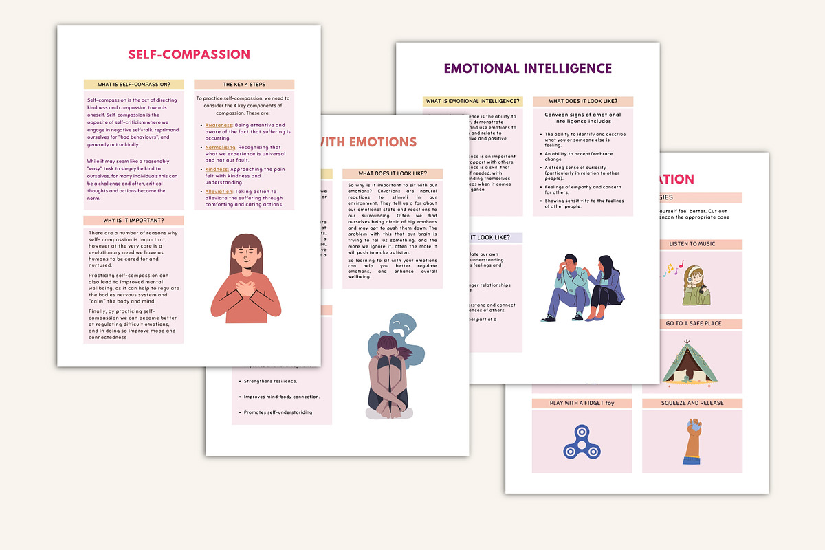 Emotion Processing Worksheets preview 2